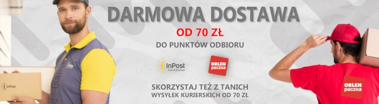 Darmowa dostawa od 70 zł na Fivesport.pl