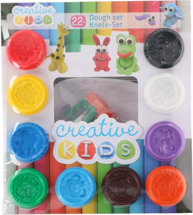 Ciastolina masa plastyczna CREATIVE KIDS 22el