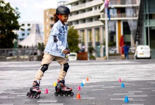 Pachołki treningowe slalomowe mini NIJDAM x25