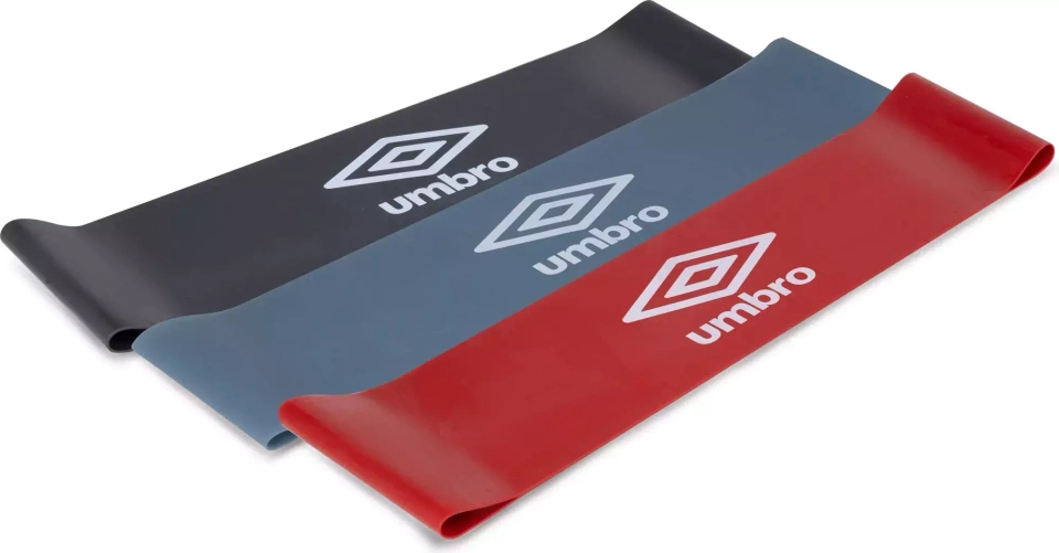 Taśmy rehabilitacyjne gumy do ćwiczeń UMBRO 3el