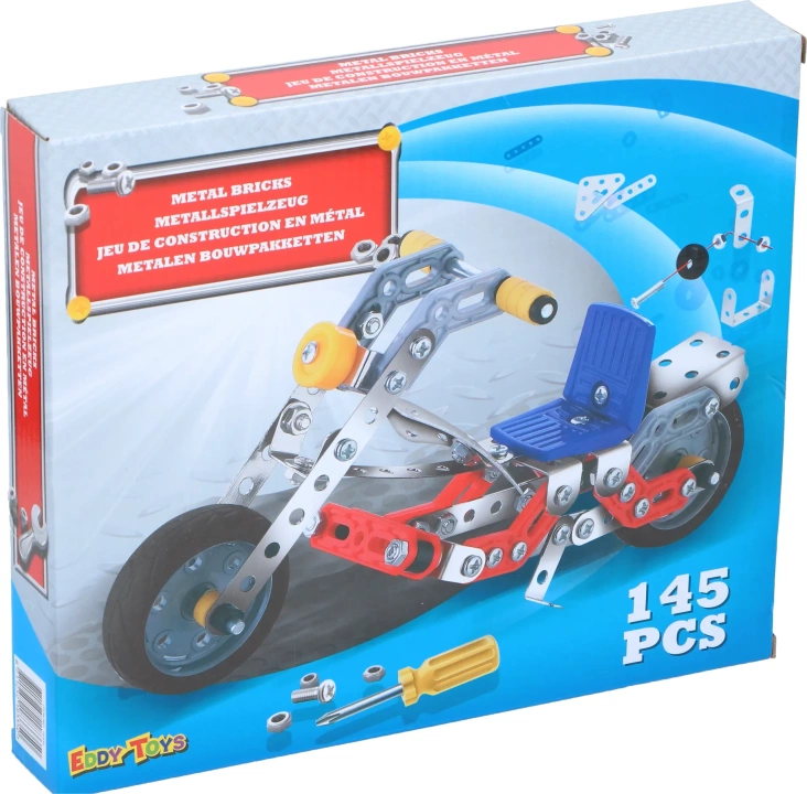 Metalowy pojazd do skręcania EDDY TOYS 145el