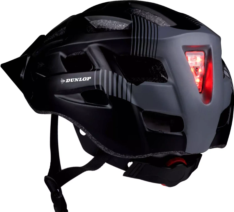 Kask rowerowy męski damski LED DUNLOP