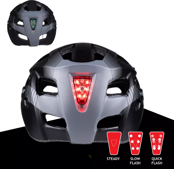 Kask rowerowy męski damski LED DUNLOP