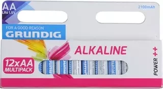 Baterie alkaliczne paluszki AA LR6 GRUNDIG x12