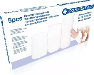 Bandaże opatrunkowe opaski zestaw COMFORT AID 5el