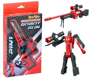 Karabin pistolet robot dla dzieci EDDY TOYS 2w1