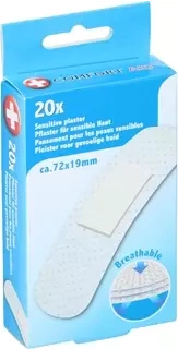 Plastry opatrunkowe uniwersalne 72x19mm COMFORT AID x20