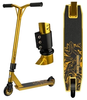 Hulajnoga wyczynowa ABEC-7 BLACK DRAGON Liquid Gold