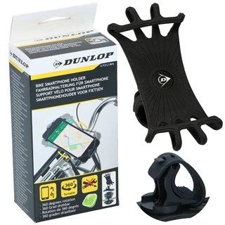 Uchwyt rowerowy obrotowy na telefon DUNLOP 4-6''