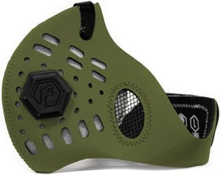 Maska antysmogowa sportowa ochronna DRAGON Sport II Army Green