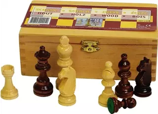 Figury pionki szachowe ABBEY 83mm