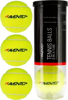 Piłki tenisowe do tenisa ziemnego AVENTO x3