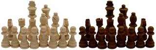 Pionki szachowe SOFTEE Drewniane