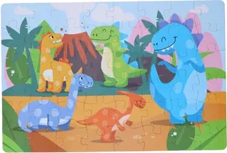 Puzzle dla dzieci zwierzęta EDDY TOYS x48