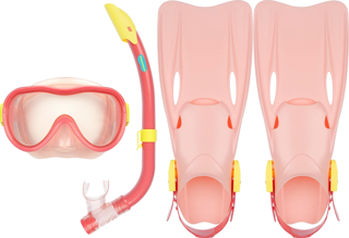 Zestaw do nurkowania dla dzieci maska płetwy rurka WAIMEA 3w1