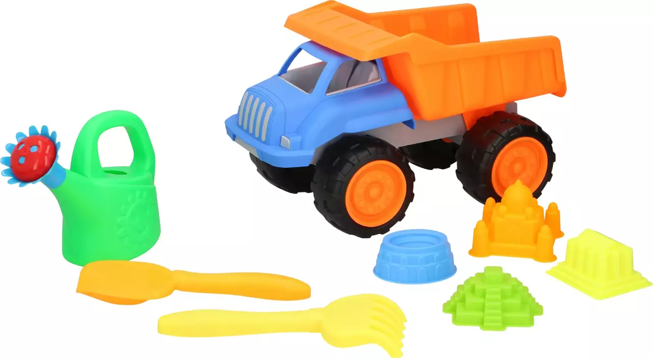 Autko zestaw do piaskownicy piasku EDDY TOYS 8el