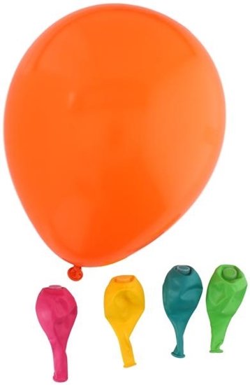 Balony imprezowe ze światłami LED PARTY TIME 25cm 5szt
