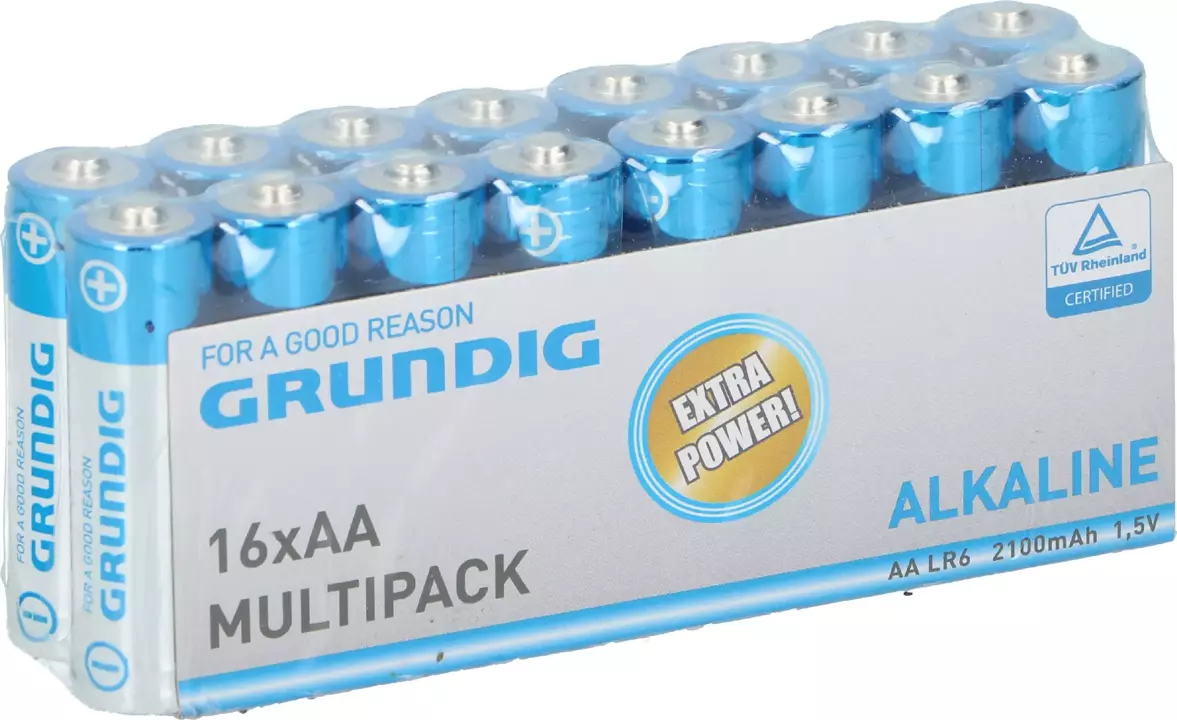 Baterie alkaliczne paluszki AA LR6 GRUNDIG x16