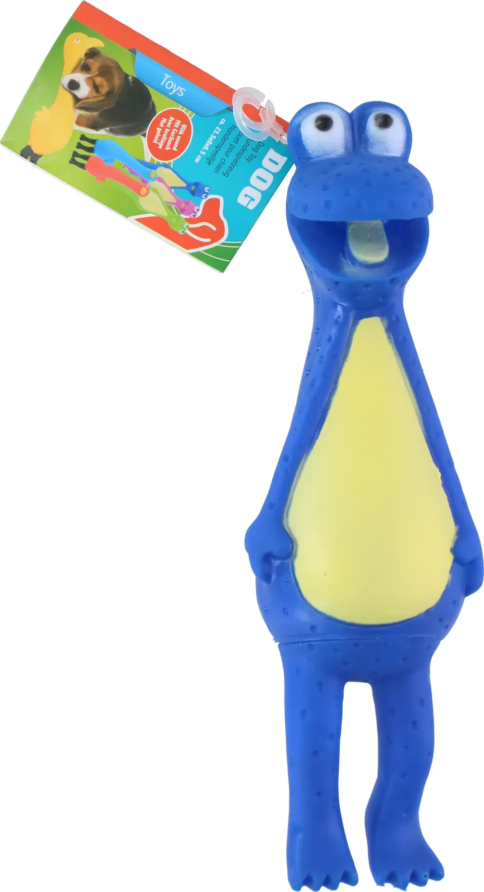 Gryzak gumowy zabawka dla psa piszcząca PET TOYS 23cm