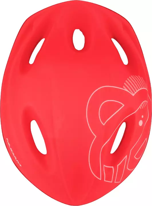 Kask rowerowy dziecięcy NIJDAM Raging Red 52-56cm