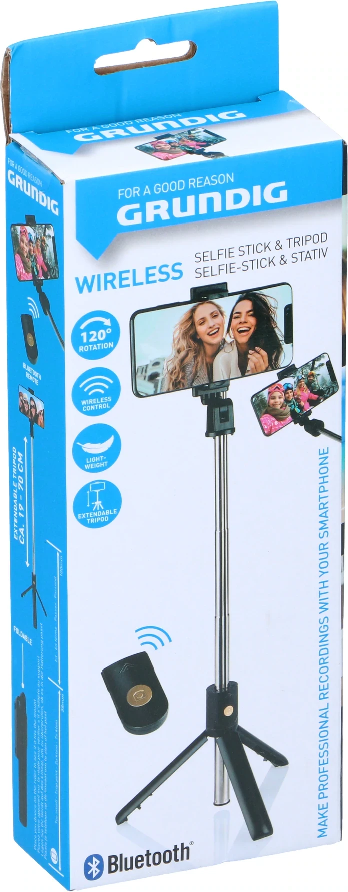 Kijek do selfie tripod statyw bluetooth GRUNDIG