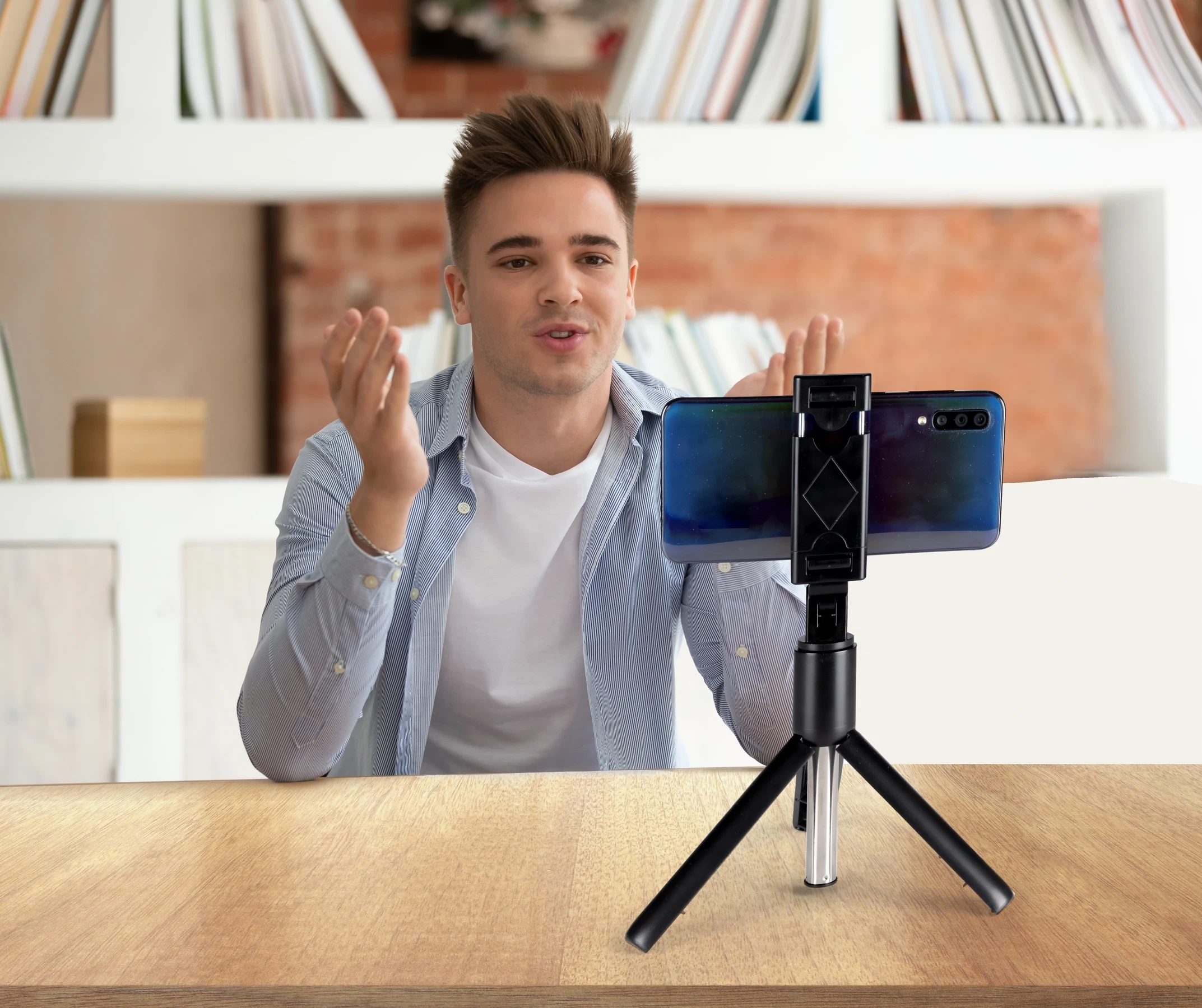 Kijek do selfie tripod statyw bluetooth GRUNDIG