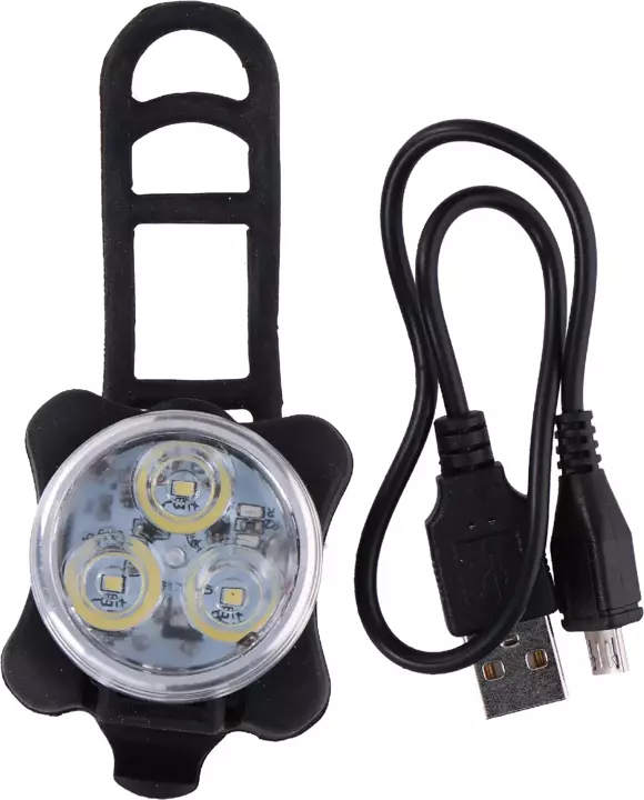 Lampka rowerowa przednia LED USB akumulator DUNLOP