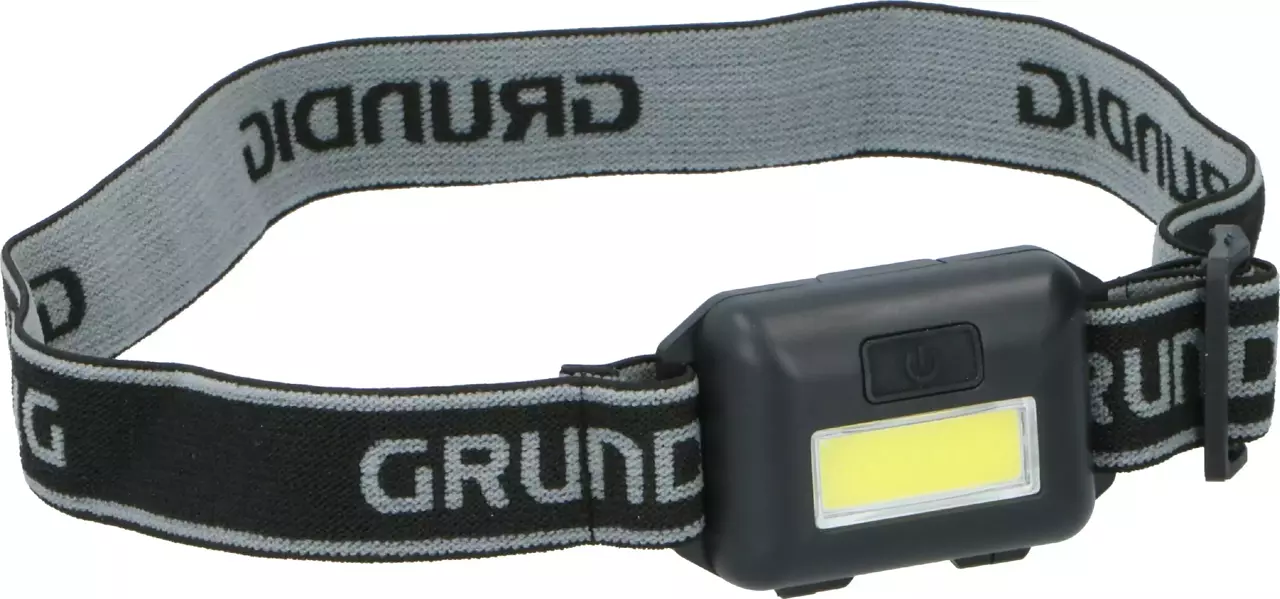 Latarka czołowa LED COB GRUNDIG 80lm