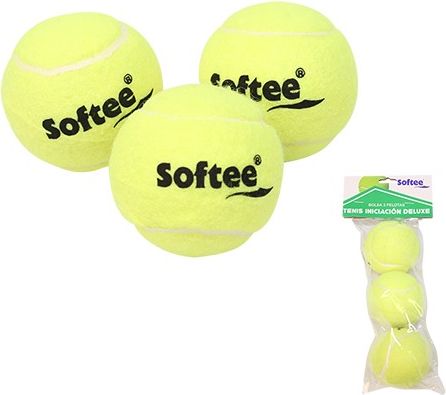 Piłki do tenisa ziemnego SOFTEE INITIATION DELUXE 3szt.