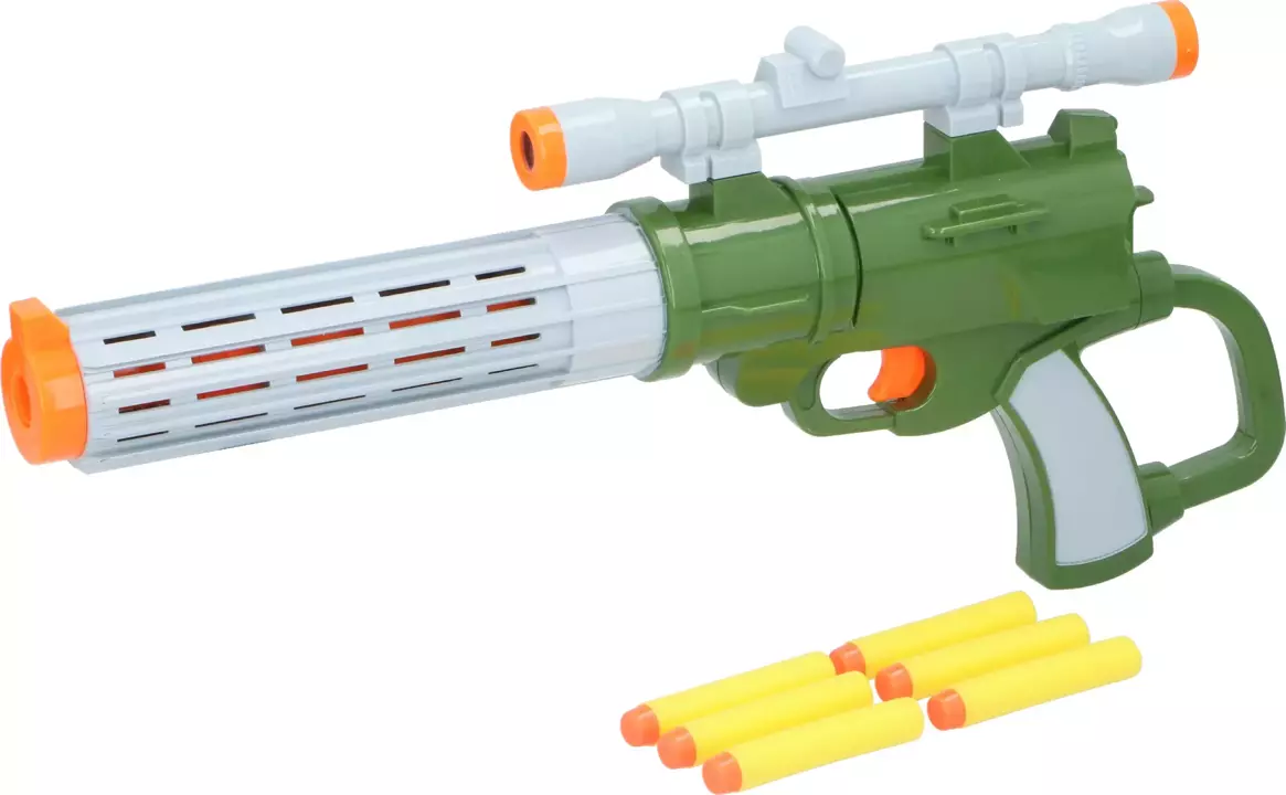 Pistolet na strzałki piankowe dla dzieci EDDY TOYS 7el