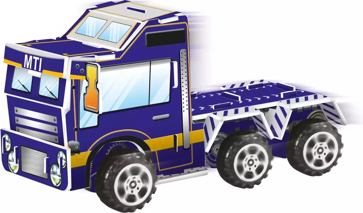 Puzzle 3D pojazdy dla dzieci EDDY TOYS