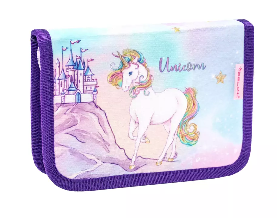 Tornister szkolny plecak klasa 1-3 BELMIL Rainbow Unicorn Magic 19L