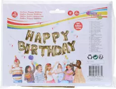 Balony urodzinowe Happy Birthday PARTY 38cm