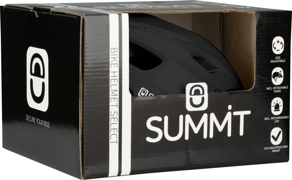 Kask rowerowy regulowany LED SUMMIT