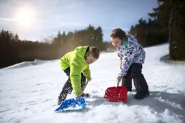 Łopata szufla do śniegu dla dzieci Viking 87cm
