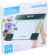 Waga łazienkowa szklana GRUNDIG 28cm 180kg