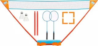 Zestaw do badmintona rakiety siatka walizka GET&GO 5w1